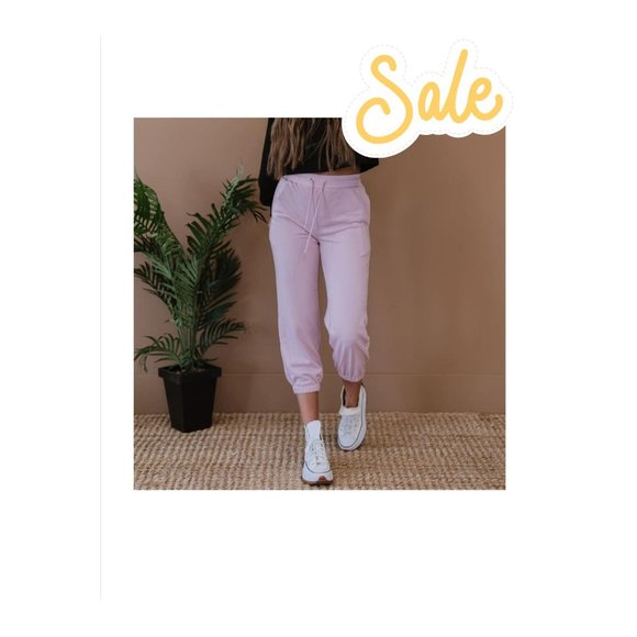NWT Sweet Generis Head in the Clouds Drawstring Joggers - Picture 1 of 9